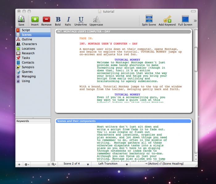 Theatre Script Writing Software Mac